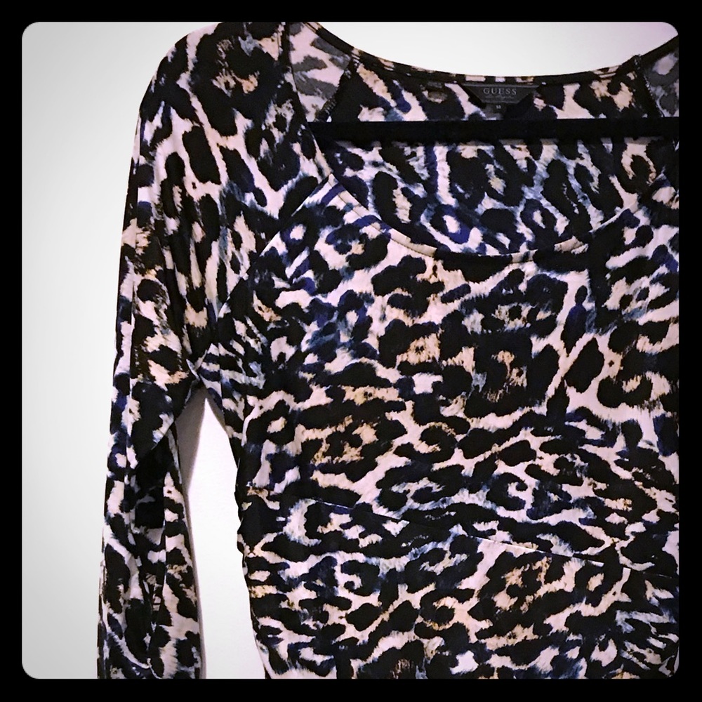 Sexy Guess Animal Print Dress